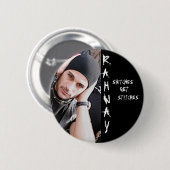 RAHWAY, Snitches, erhalten, Stich-Button Button (Vorne & Hinten)