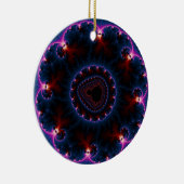 Rai - Fraktal Art Keramik Ornament (Rechts)