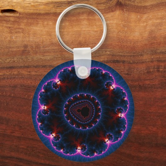 Rai - Fraktal Art Schlüsselanhänger (Vorderseite)
