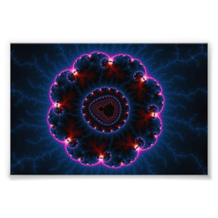 Rai - Fraktal-Kunst Fotodruck