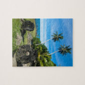 Rai Stones auf Yap Island Puzzle (Horizontal)