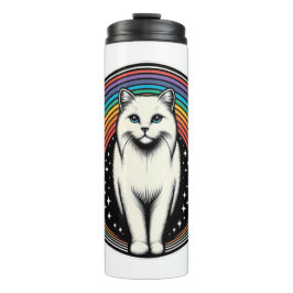 Raibow Cat Thermosbecher