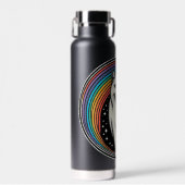 Raibow Cat Trinkflasche (Vorne)