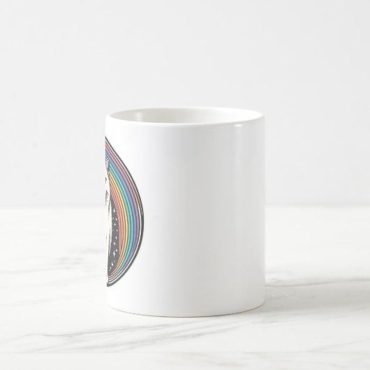 Raibow Cat Verwandlungstasse (Mittel)