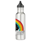 Raibow Sea Monster Edelstahlflasche (Rechts)
