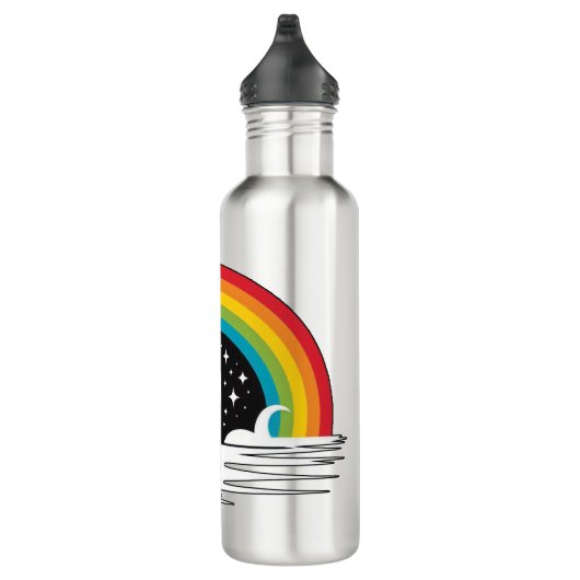 Raibow Sea Monster Edelstahlflasche (Rechts)