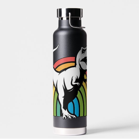 Raibow T-Rex Trinkflasche (Links)