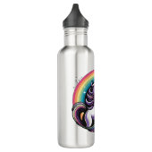 Raibow Unicorn Edelstahlflasche (Links)