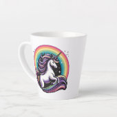 Raibow Unicorn Milchtasse (Linke Ecke)