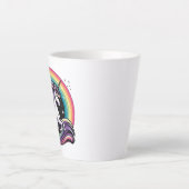 Raibow Unicorn Milchtasse (Vorderseite)