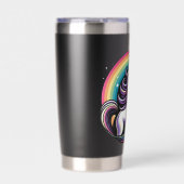 Raibow Unicorn Thermobecher (Vorderseite)