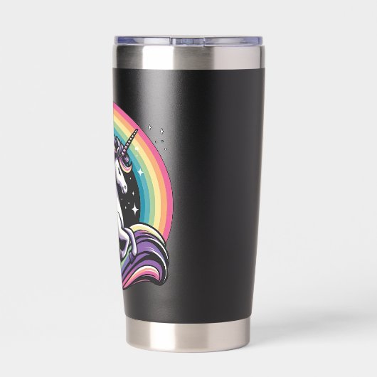 Raibow Unicorn Thermobecher (Rückseite)