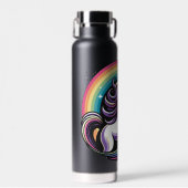Raibow Unicorn Trinkflasche (Vorne)