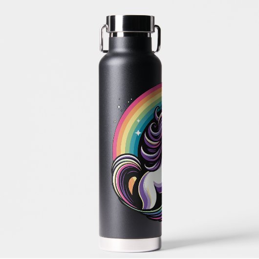 Raibow Unicorn Trinkflasche (Vorne)