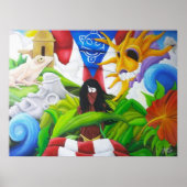 Raices 4 Puertorican Art Poster (Vorne)