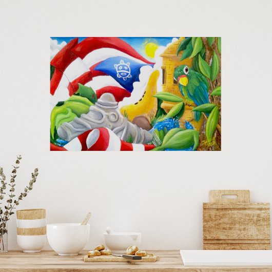 Raices Puero Kunst Poster (Küche)