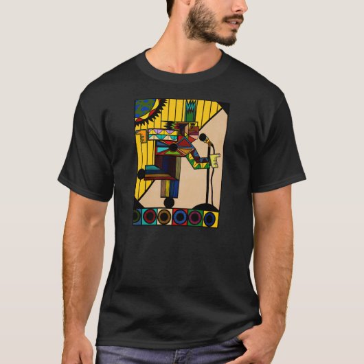 "Raid I Blues" von Ruchell Alexander T-Shirt (Vorderseite)