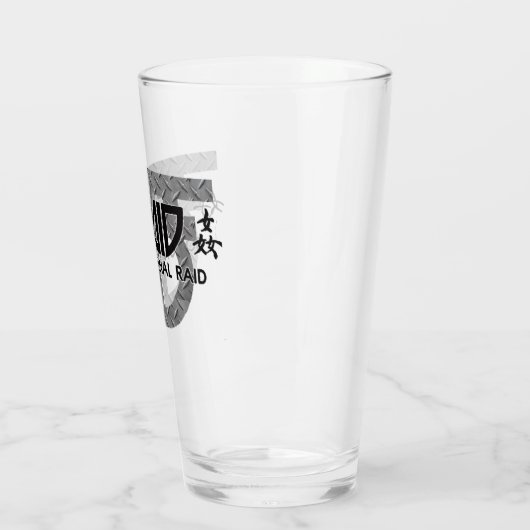Raid Pint Glass Glas (Links)
