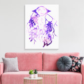 Raiden Shogun Burst Leinwanddruck (Insitu (Wohnzimmer))