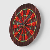 Raider 1 Dart Board Wall Clock Große Wanduhr (Winkel)
