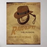 Raider! Das Musical Poster<br><div class="desc">Weitere Songs aus der Bühne spektakulär sind: "Der Mann mit dem Hut" (Firma),  "I’m Shiny Box" (Marion Ravenwood),  "You Go First" (Sallah) und "Oh,  Shiny Box" (Rene Belloq).</div>