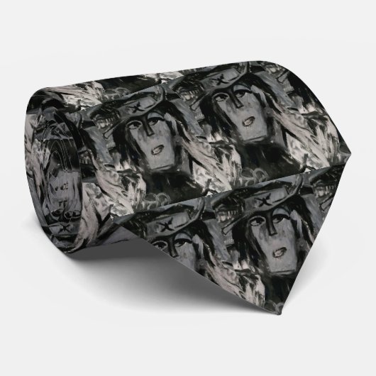 RAIDER FAN KRAWATTE (Gerollt)