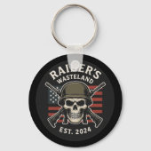 Raider’s Wasteland Logo Best Server Keychain Schlüsselanhänger (Vorderseite)