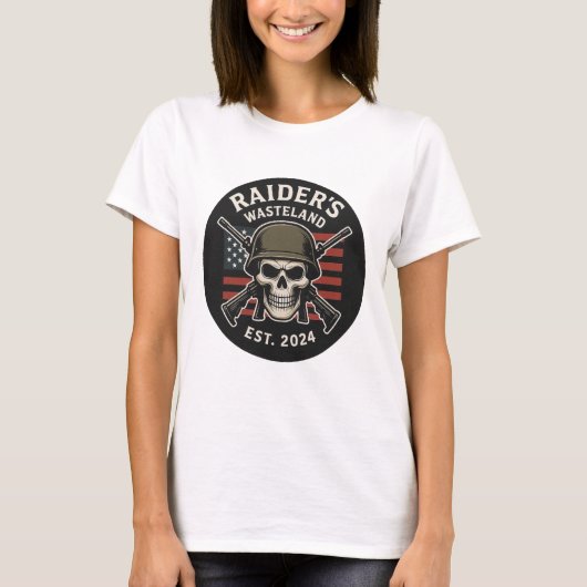 Raider’s Wasteland Official Logo Women’s TShirt (Vorderseite)