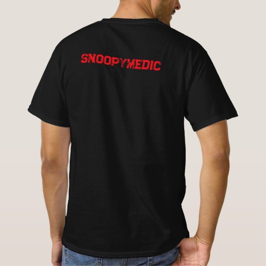 Raider’s Wasteland Security Manager SnoopyMedic T-Shirt (Rückseite)