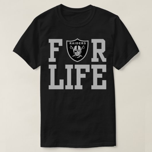 Raider sind für den Fall des Lebens T-Shirt (Design vorne)
