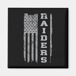 Raiders benennen Usa Flag Geschenk Männer Frauen J Magnet