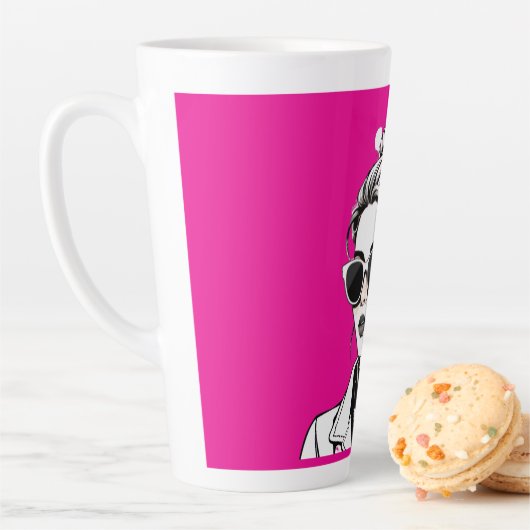 Raiders Girl Milchtasse (Beispiel)
