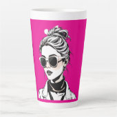 Raiders Girl Milchtasse (Vorderseite)