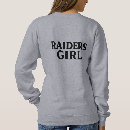 Raiders Girl Sweatshirt (Rückseite)