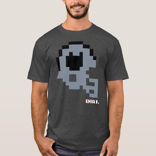 Raiders Tecmo Bowl Helmet T - Shirt (Vorderseite)