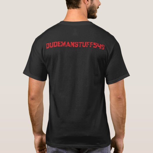 Raider's Wasteland Admin-Shirt Dudeman T-Shirt (Rückseite)