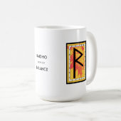 Raidho Rune Tasse - Balance! (VorderseiteRechts)