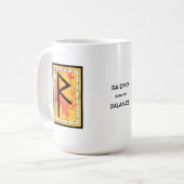Raidho Rune Tasse - Balance! (Vorderseite Links)