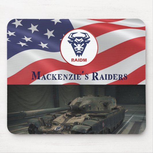 RAIDM Mouse Pad Chieftain/T95 Mousepad (Vorne)