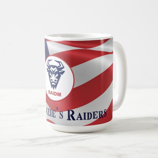 RAIDM-Tasse Kaffeetasse (VorderseiteRechts)