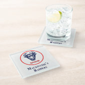 RAIDM-Untersetzer Glasuntersetzer (Schrägansicht)