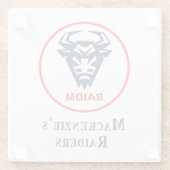 RAIDM-Untersetzer Glasuntersetzer (Rückseite)