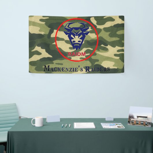 RAIDM Vinyl Banner, 3' x 5' Banner (Messeveranstaltung)