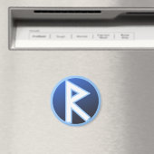Raido Ride Rune Magnet (In Situ (Geschirrspüler))