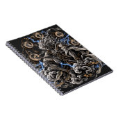 Raijin Bleu Notizblock (Rechte Seite)