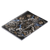 Raijin Bleu Notizblock (Linke Seite)