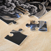Raijin Bleu Puzzle (Seite)
