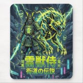 Raiju Blitzwolf Samurai Mousepad (Vorne)