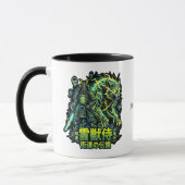 Raiju Blitzwolf Samurai Tasse (Links)