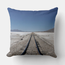 Rail in the White Desert Kissen